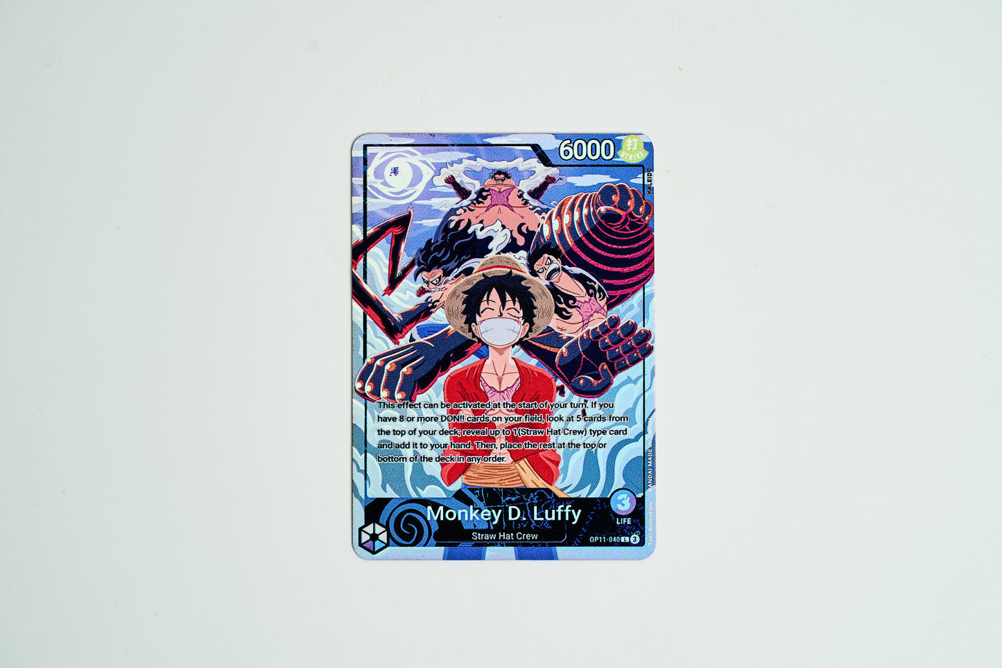 OP11-040 MONKEY D. LUFFY CUSTOM LEADER